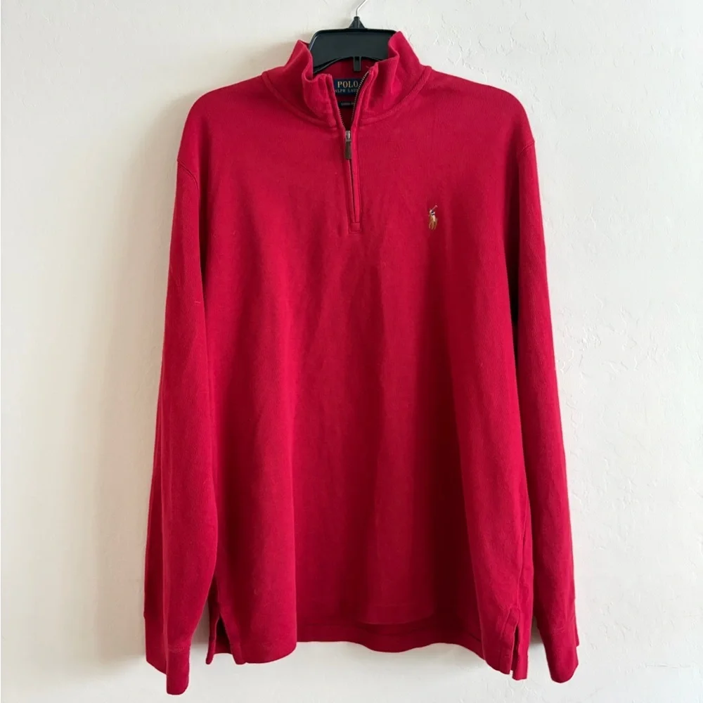 Polo Ralph Lauren Men's Estate-Rib L quarter zip